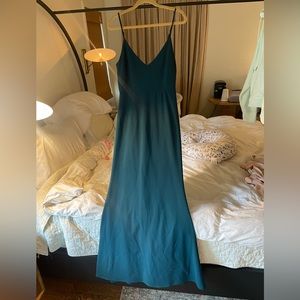 Dark green Lulus gown
